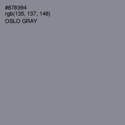 #878994 - Oslo Gray Color Image
